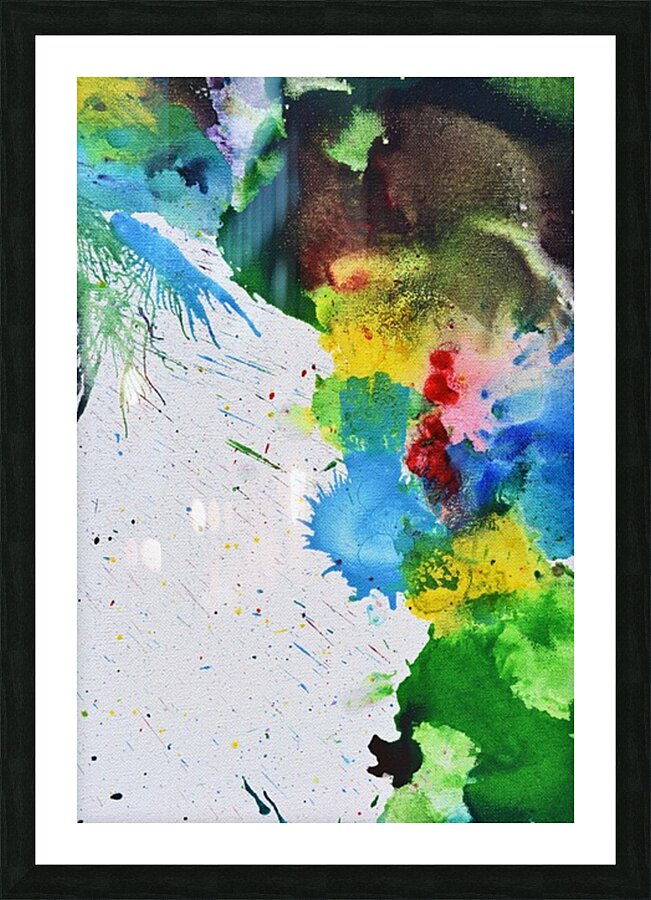 Luau 8 Picture Frame print
