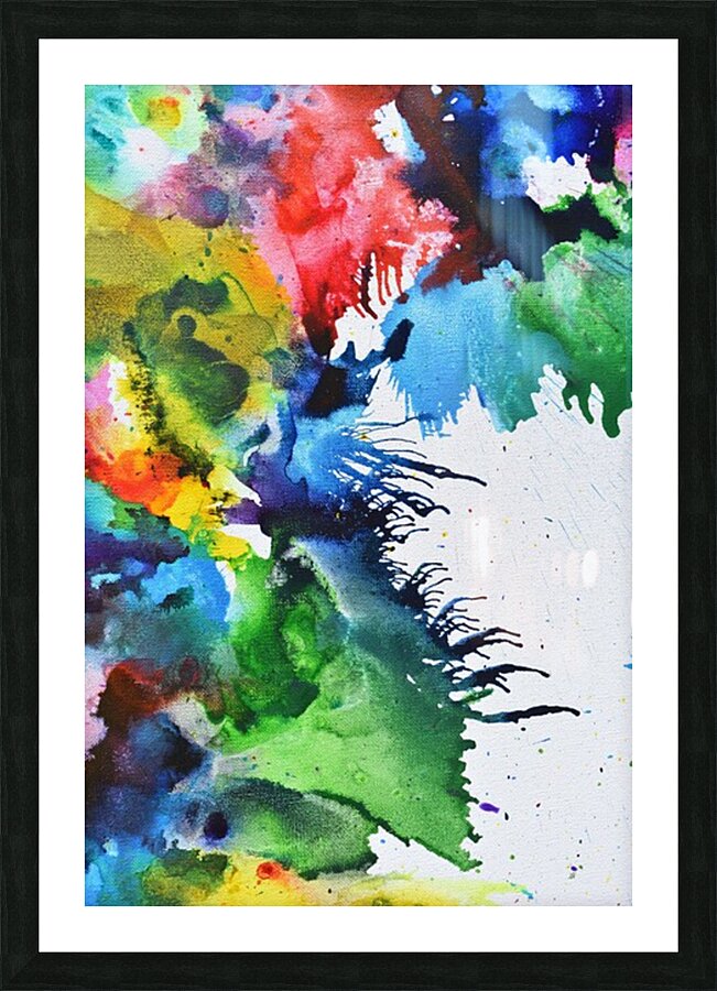 Luau 7 Picture Frame print