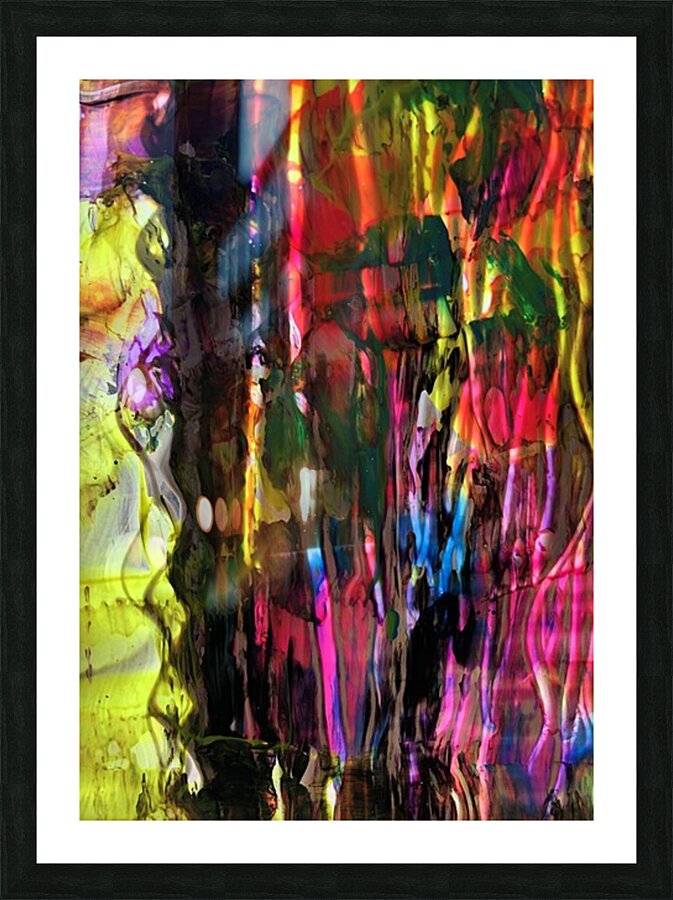Candy Trail Picture Frame print