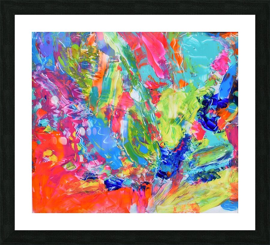 Butterfly Garden Picture Frame print