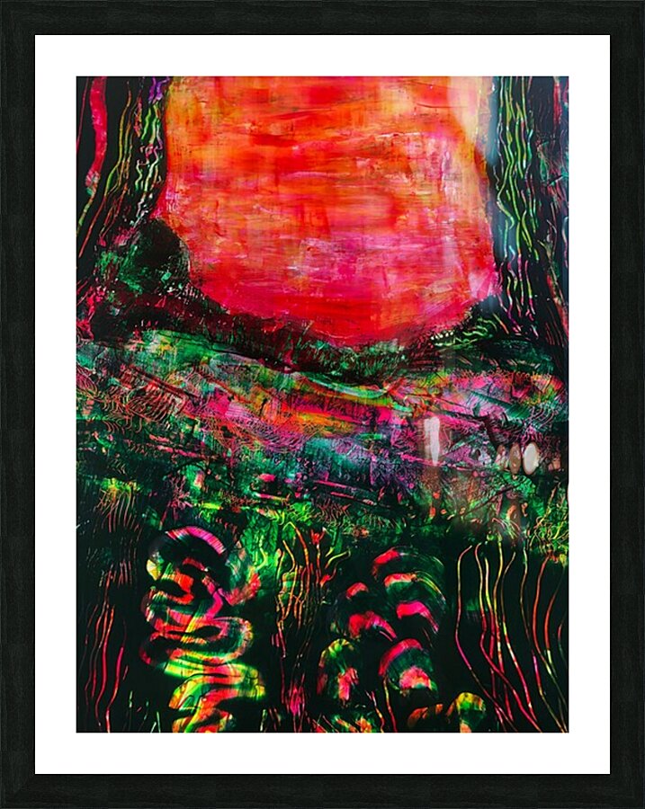 Cavern Picture Frame print