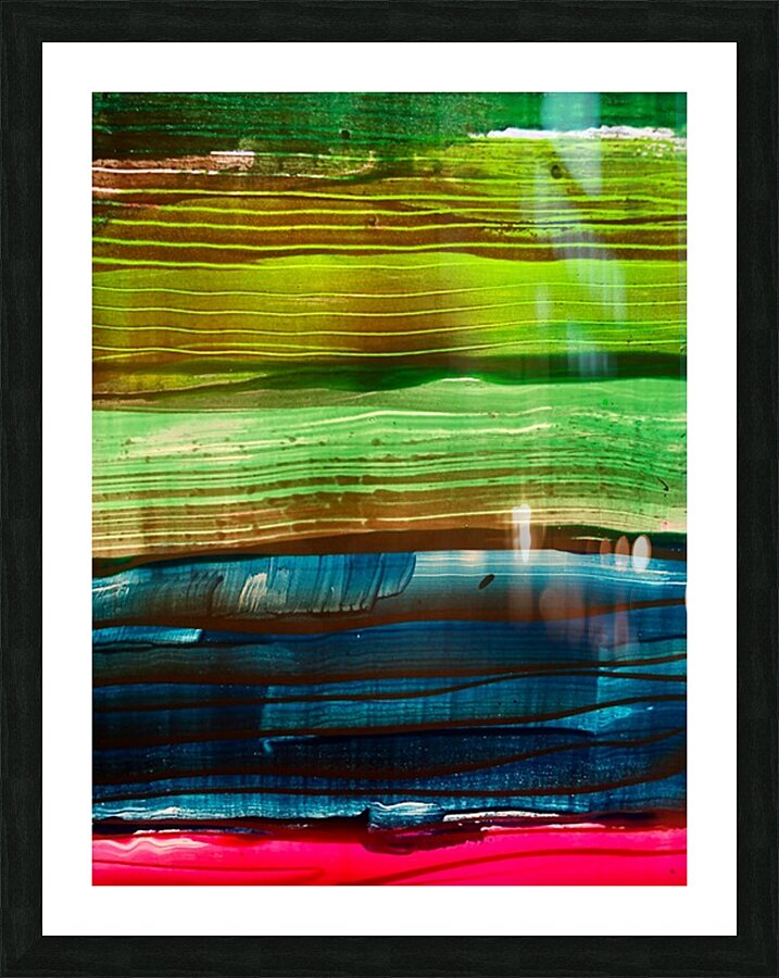 Blue Lagoon 1 Picture Frame print