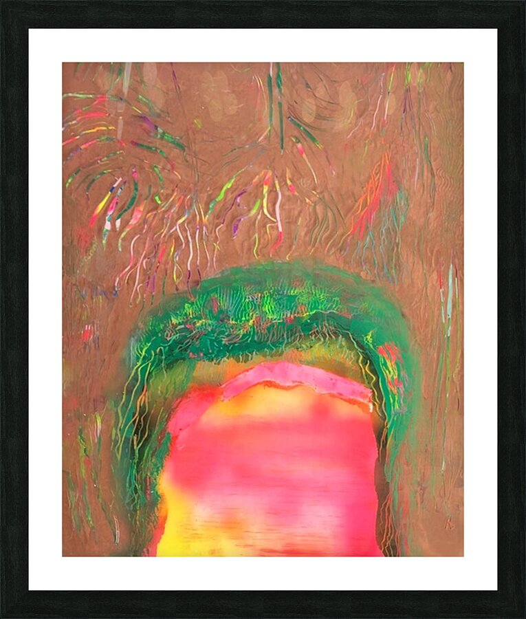Sandstone Arch Picture Frame print