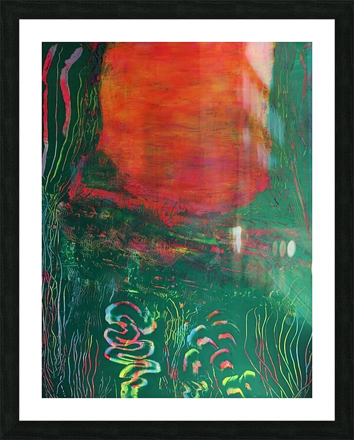 Cavern Entrance Picture Frame print