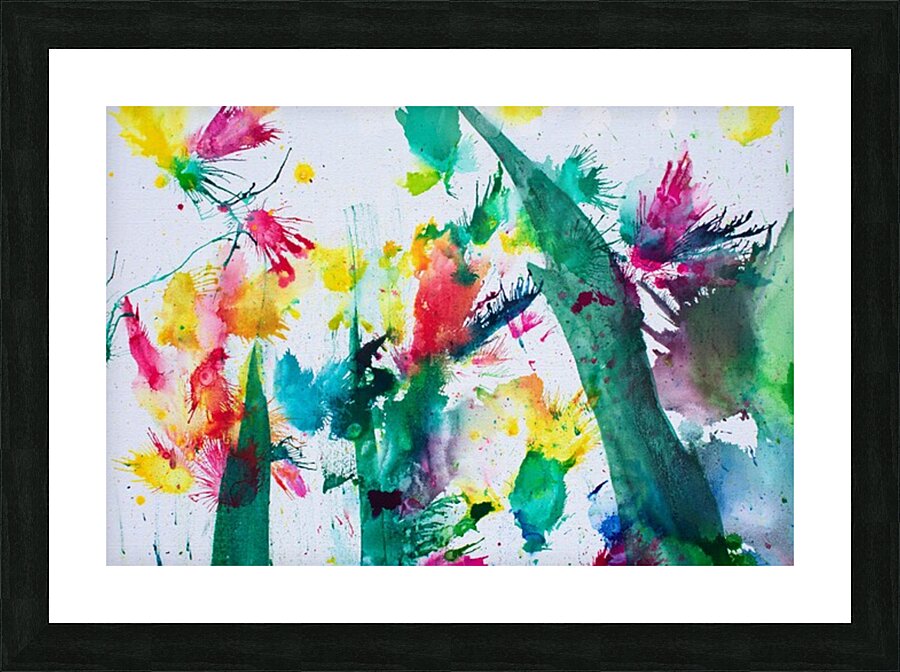 Stalk 5 Picture Frame print