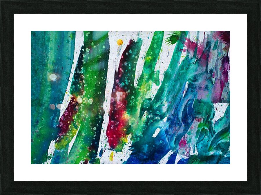 Stalk 4 Picture Frame print