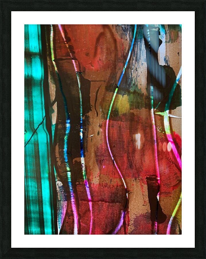 Garden Light Picture Frame print