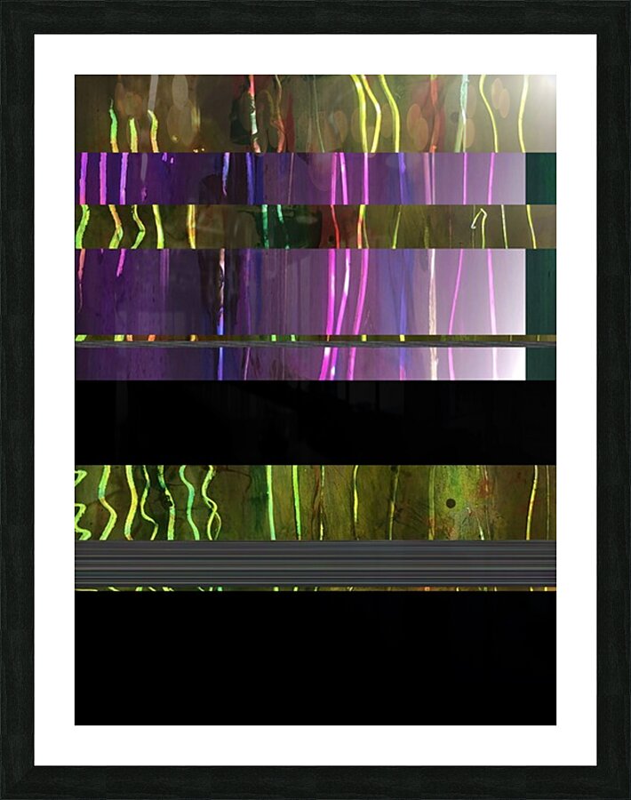 Seamoss Window Picture Frame print
