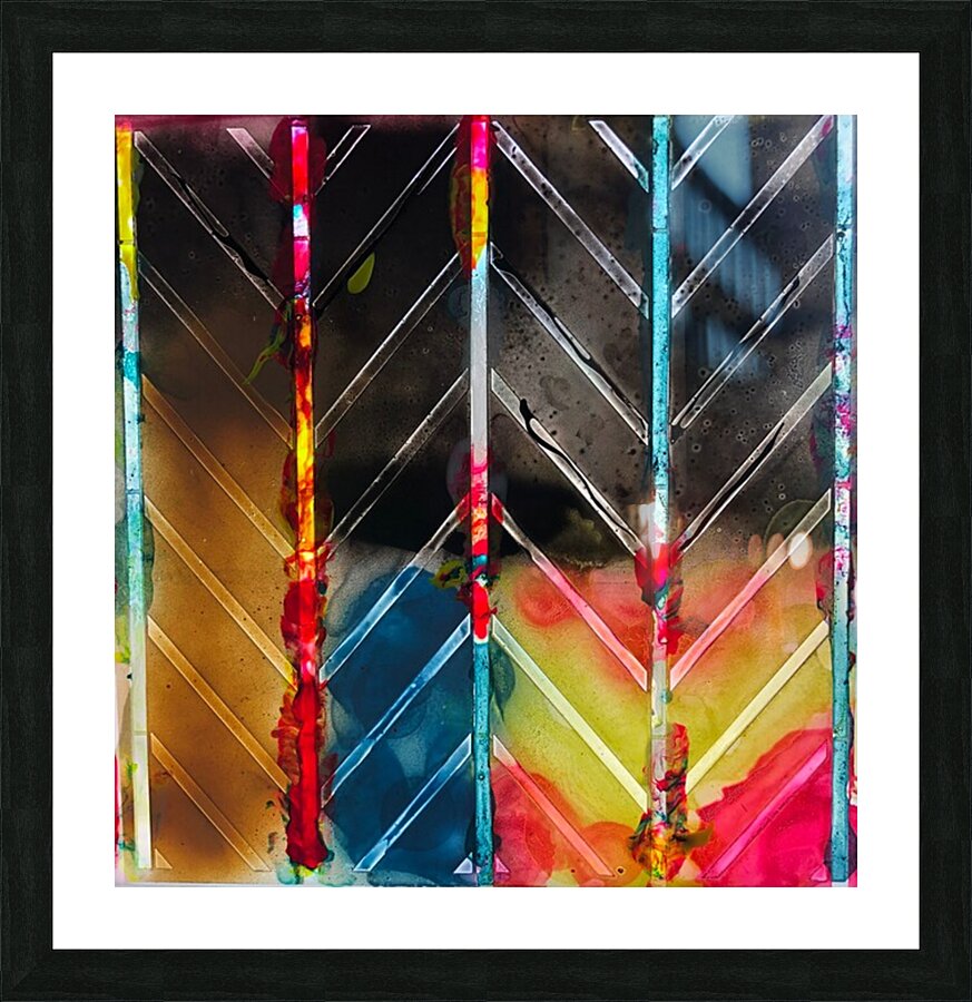 Tribe 8 Picture Frame print