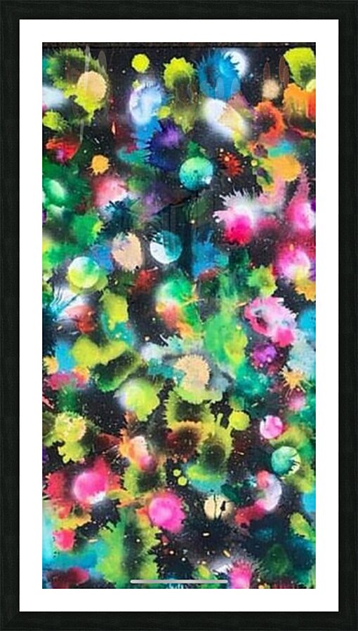 Nova Burst Picture Frame print