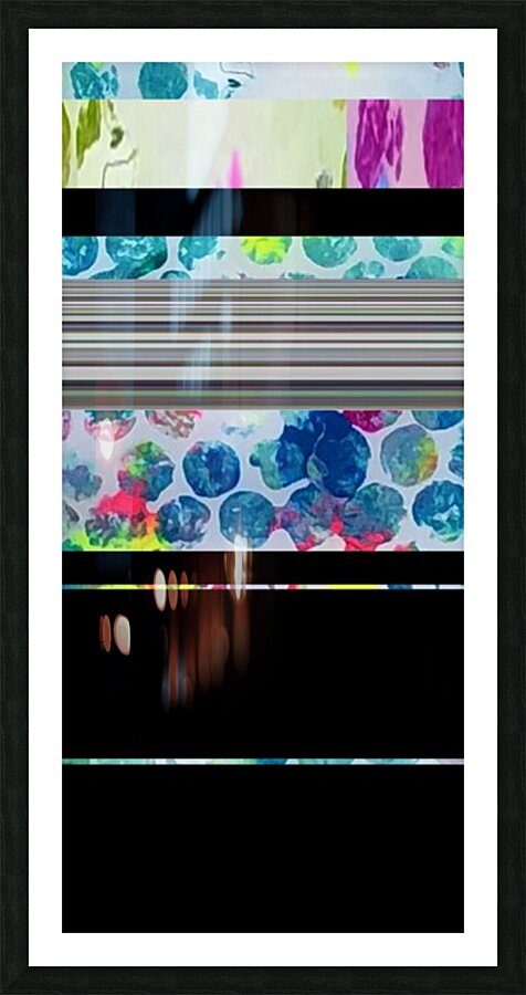 Orb Window 4 Picture Frame print