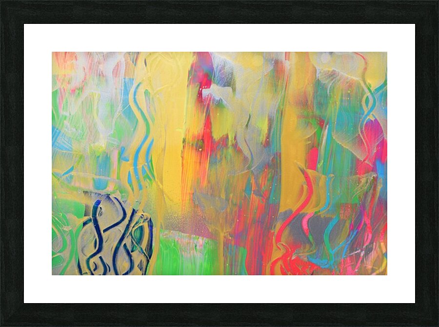 Squigle 2 Picture Frame print