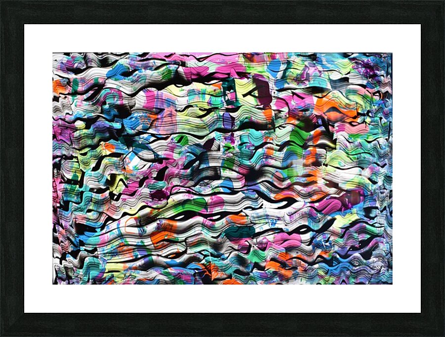 Live Wire Picture Frame print