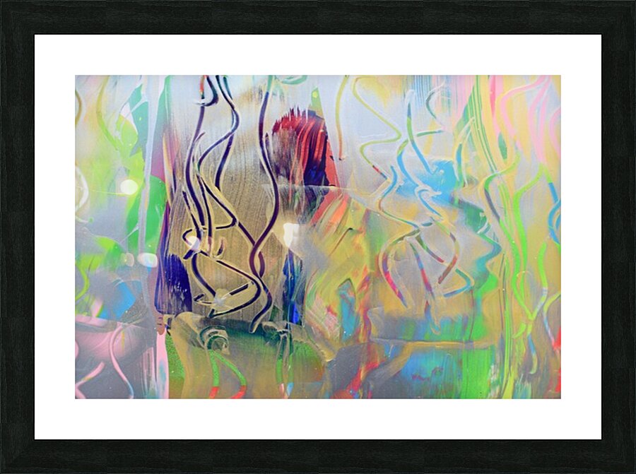 Squigle 3 Picture Frame print