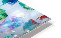 Koi Pond 3 HD Metal print