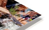 Gunlock Falls HD Metal print