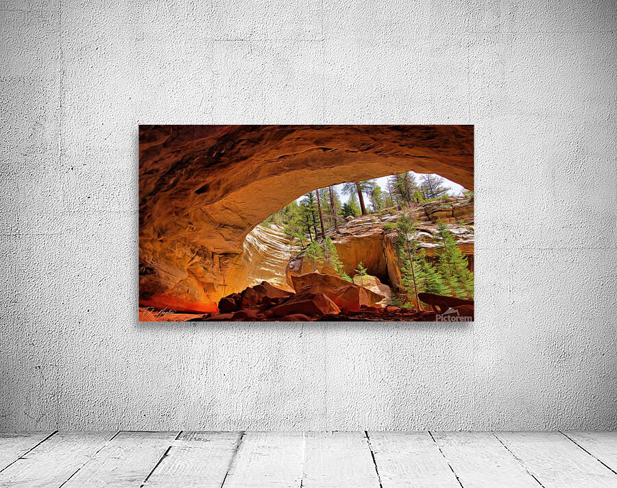 Grotto at Ashdown Gorge Wall Preview