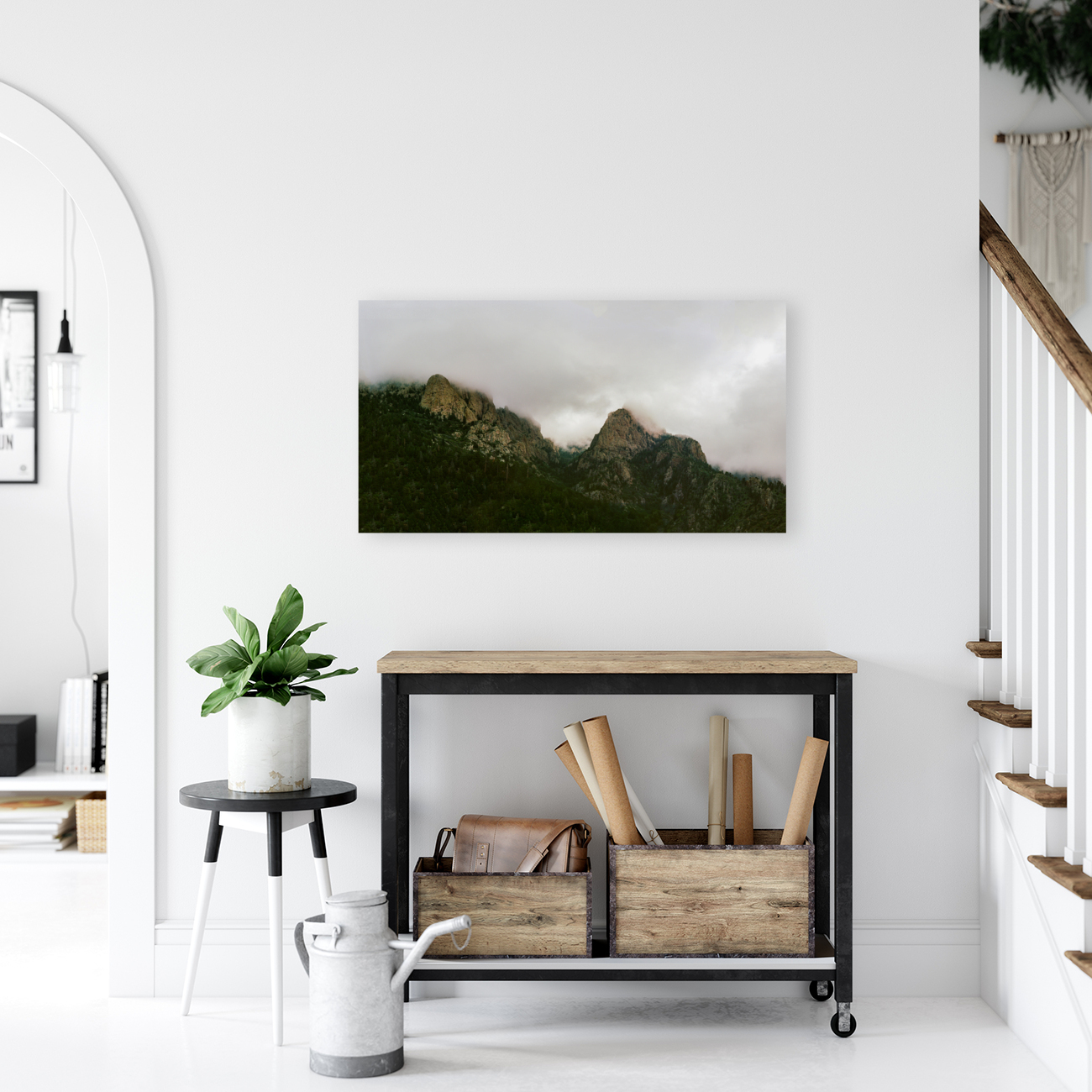 Misty Mountains in ABQ Reproduction