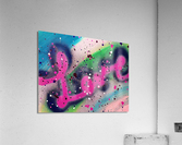 Lovegrafeti Acrylic Print