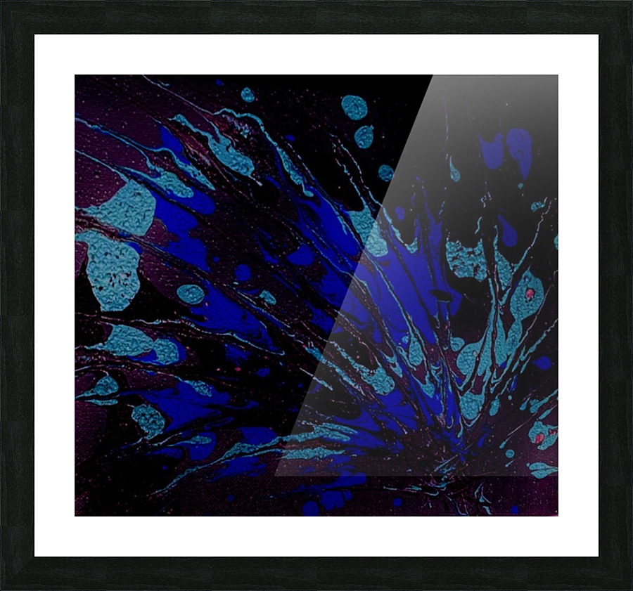 BLOOD SPLASH Picture Frame print
