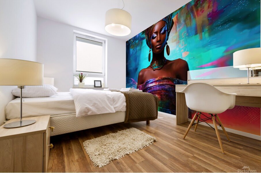 Oya Mural print