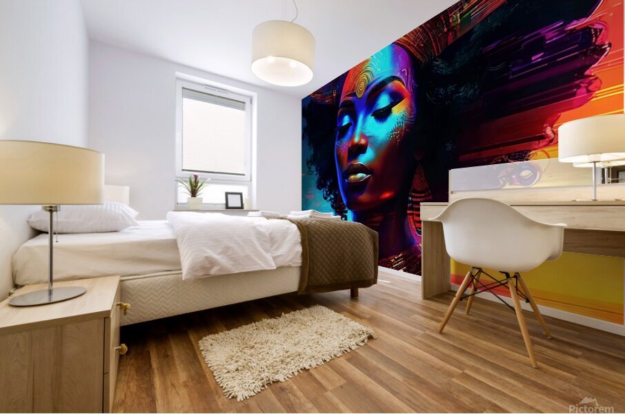 AJA Mural print