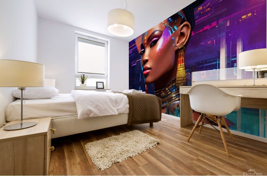 Dada Igbani Mural print
