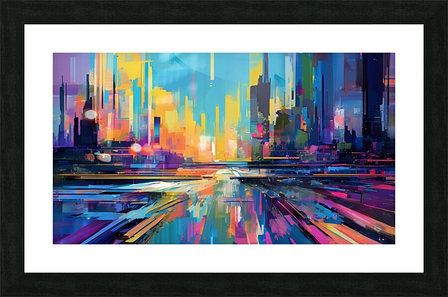 EL PUENTE Picture Frame print