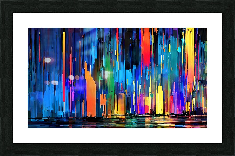 LAS COLUMNAS Picture Frame print