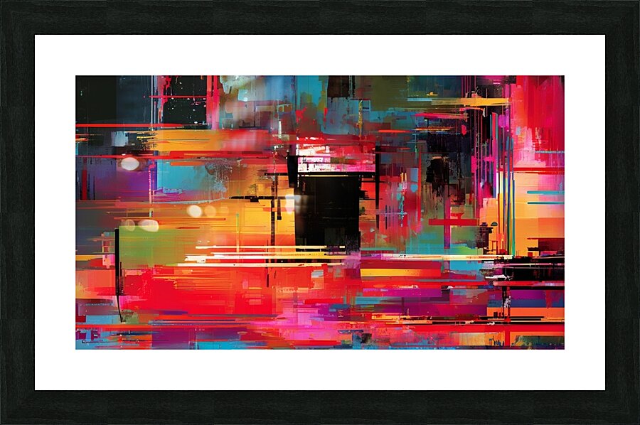 THE BOX Picture Frame print