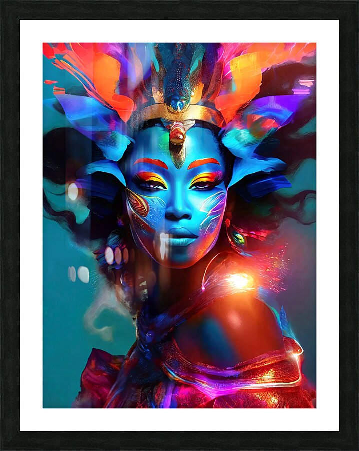 Iemanja Oloci Picture Frame print
