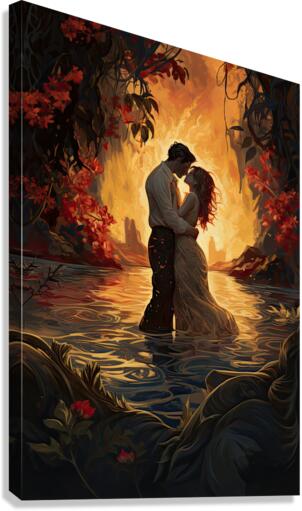 Last Kiss Canvas Print