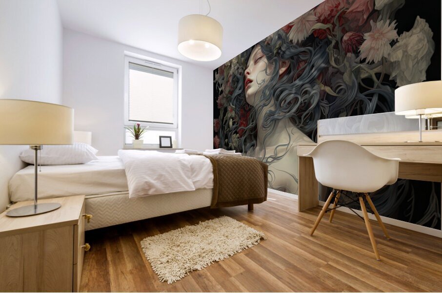 Elysian Repose Mural print
