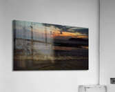 Nighttime ocean sillouette 2 Acrylic Print