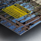 Gate of Runyon Metal print