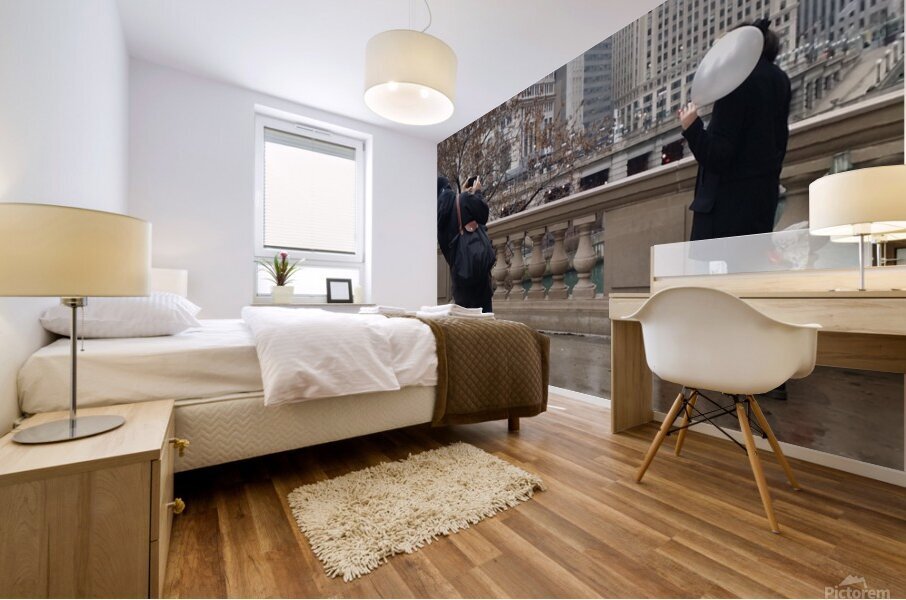 Chicago Balloon Mural print