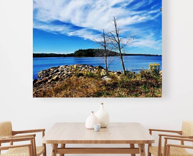 Friends by the Lake  Reproduction