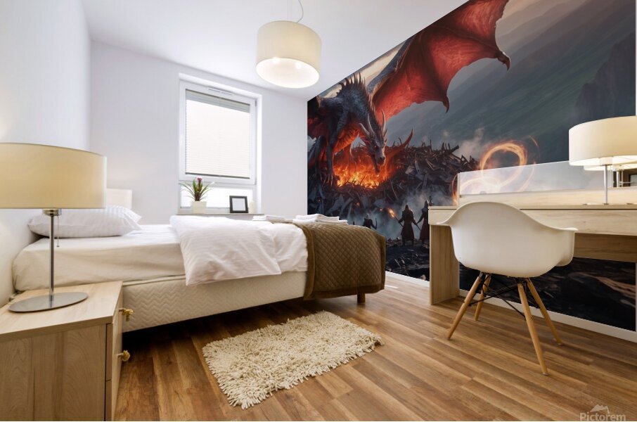 Dragons Nest Mural print