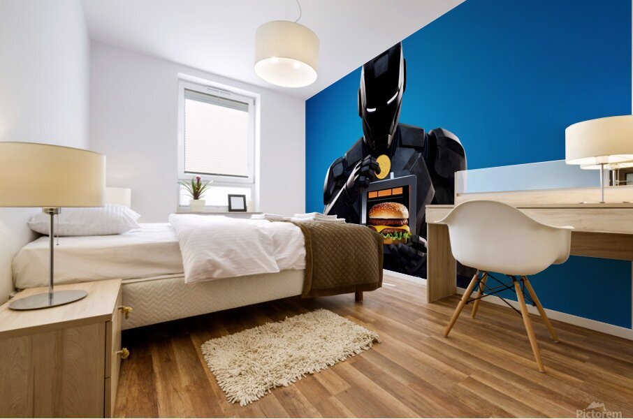 The Vending Machine Within Mural print