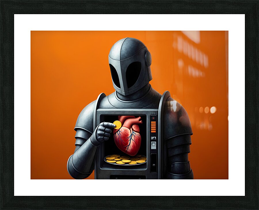 The Cost of Feeling Picture Frame print