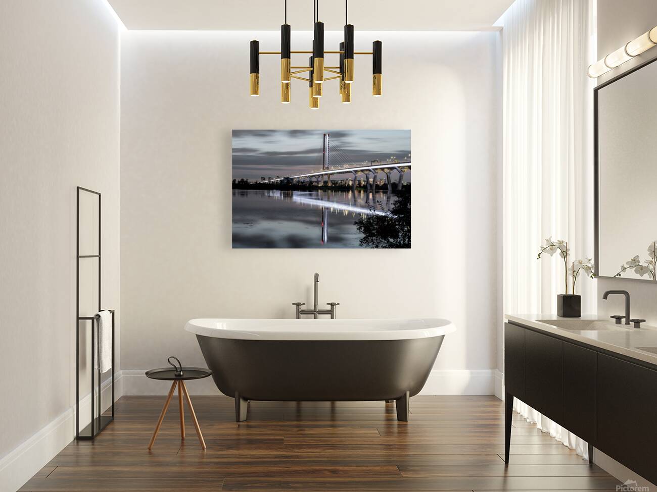 Pont Champlain pose 63 s Reproduction