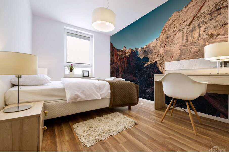 Zion Overlook Mural print
