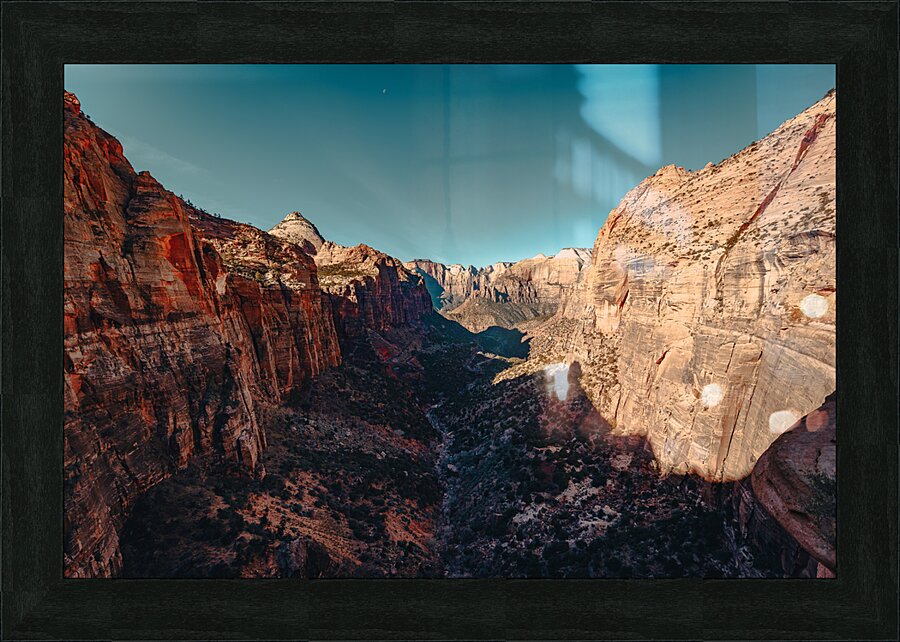 Zion Overlook Picture Frame print
