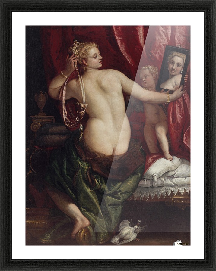 Venus with a Mirror Picture Frame print