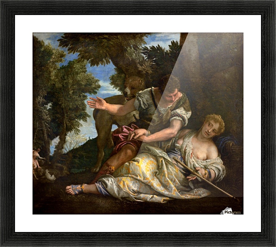 Cephalus and Procris Picture Frame print