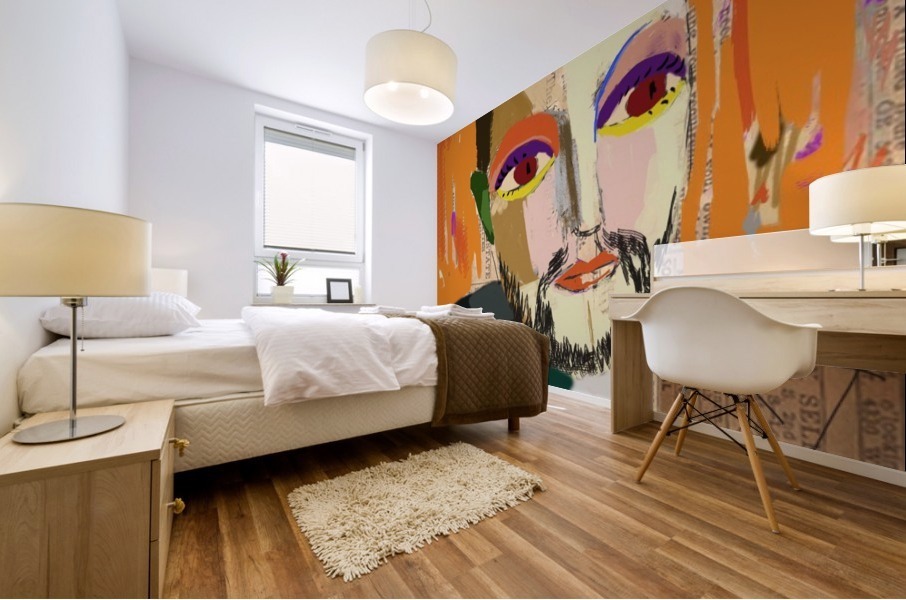 Schetch Mural print