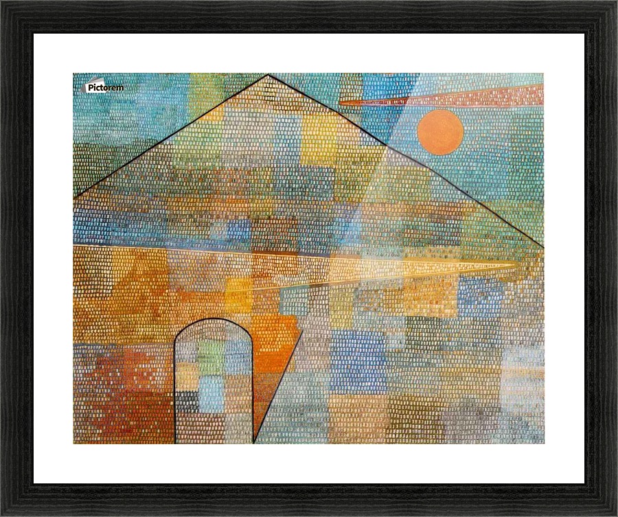 To the parnassus Picture Frame print