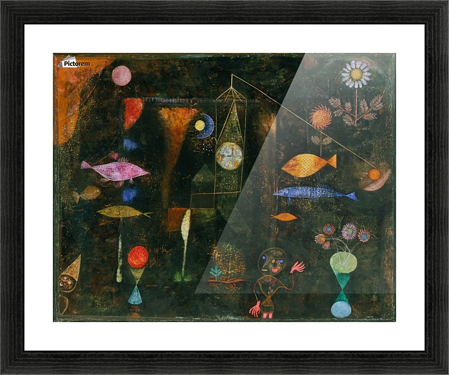 Fish Magic Picture Frame print