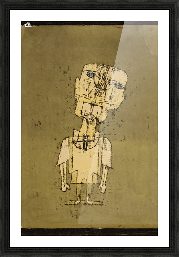 Ghost of a genius Picture Frame print