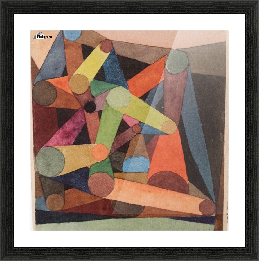 Cones Picture Frame print